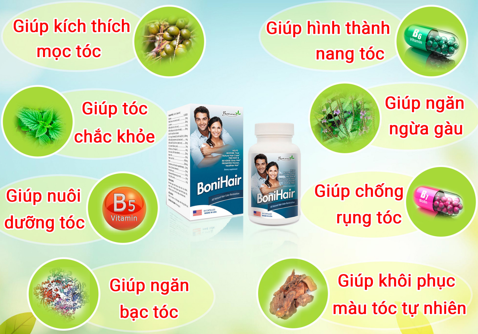 Công thức toàn diện của BoniHair