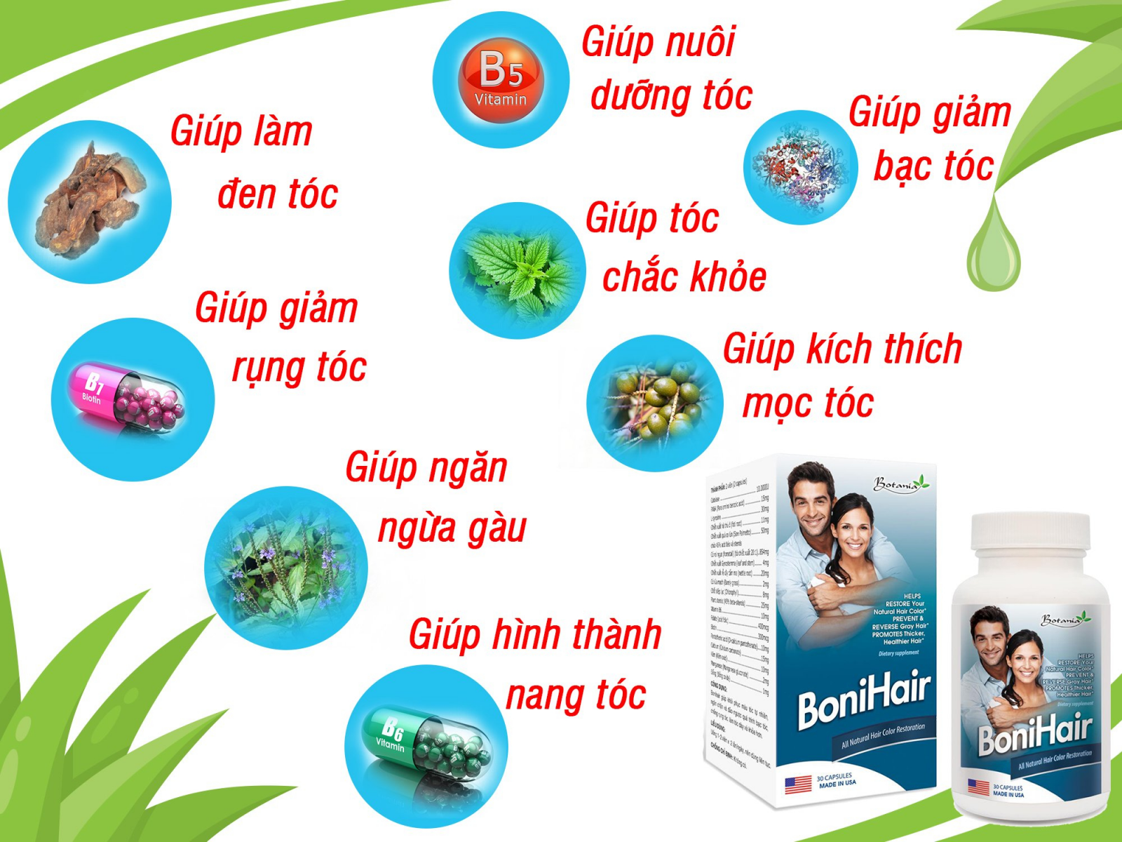 Công thức toàn diện của BoniHair