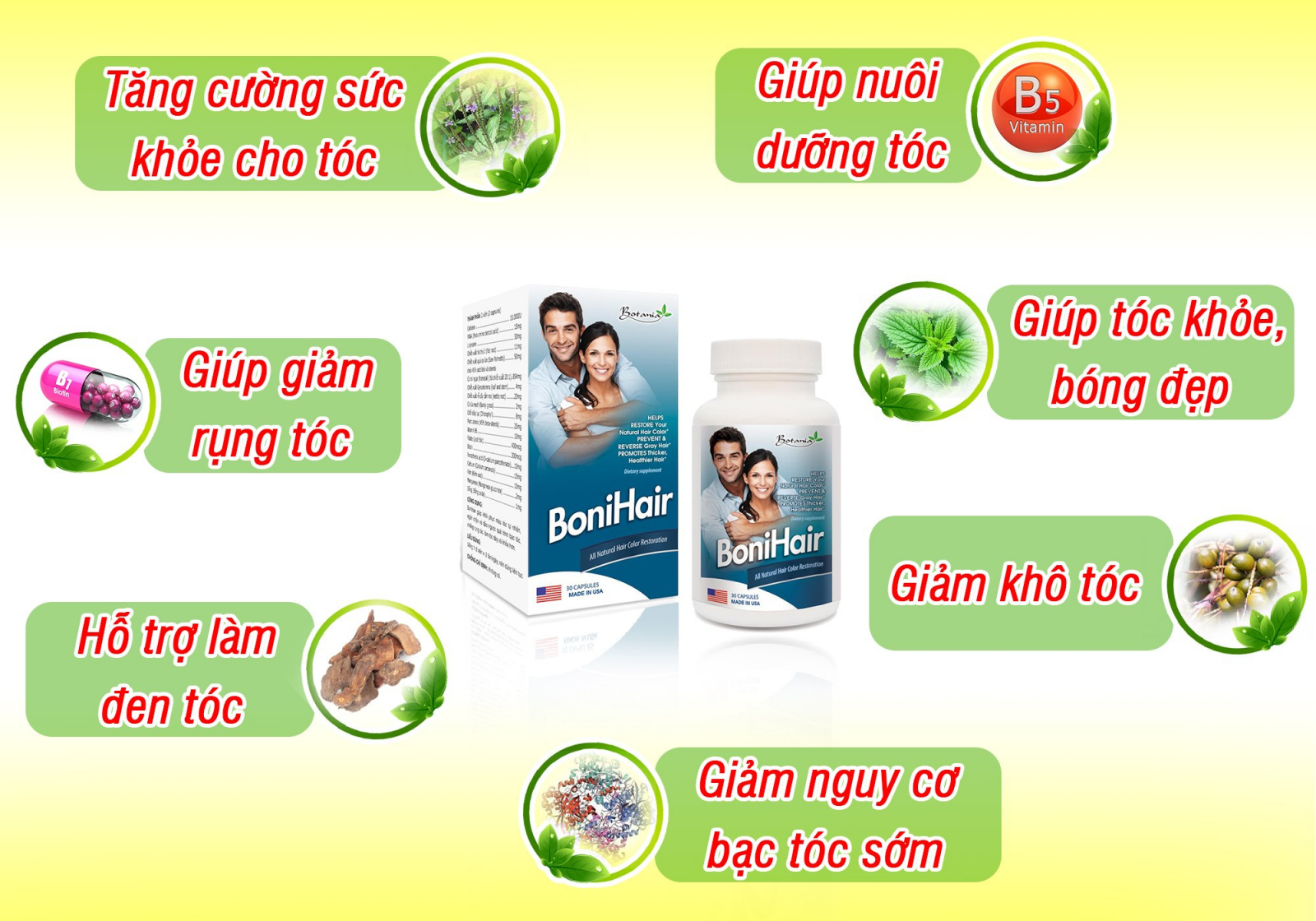 Tác dụng toàn diện của BoniHair