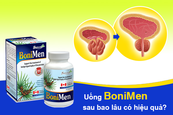 Uống BoniMen sau bao lâu có hiệu quả?