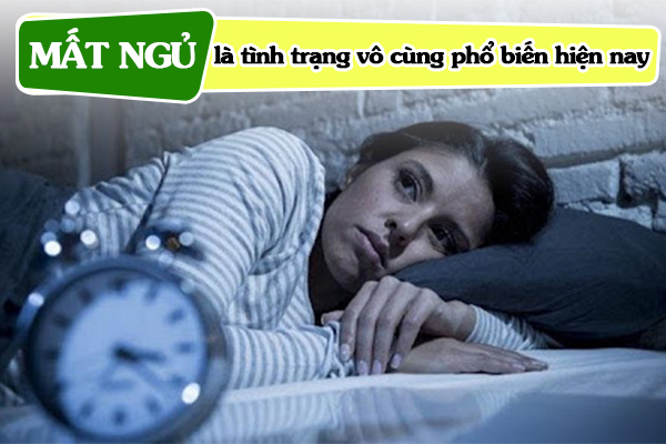 Mất ngủ là tình trạng vô cùng phổ biến hiện nay.