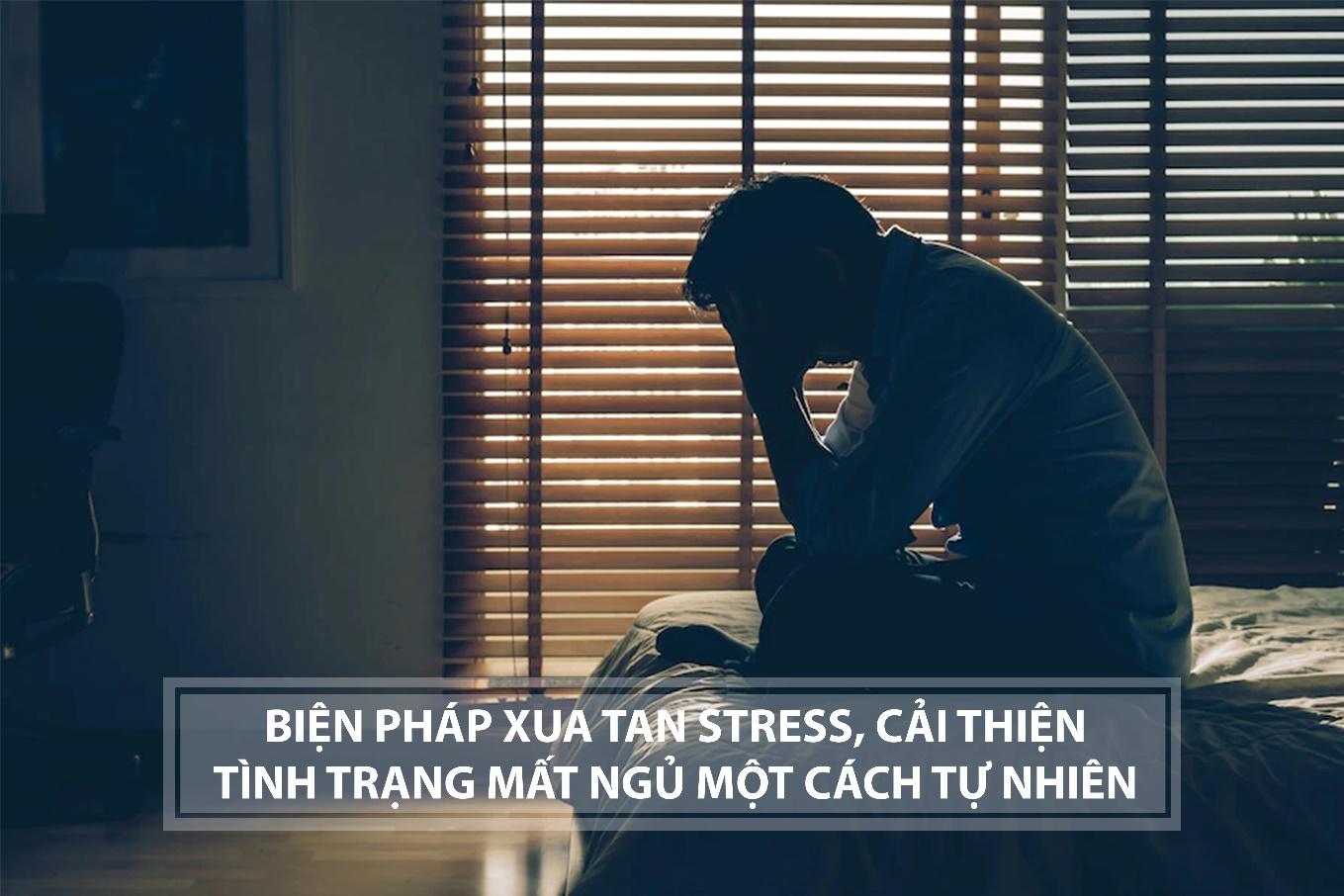 Cải thiện mất ngủ do stress sao cho an toàn, tự nhiên?