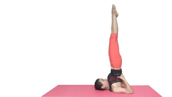 Kết quả hình ảnh cho TƯ THẾ ĐỨNG TRÊN VAI - cây nến [Sarvangasana]