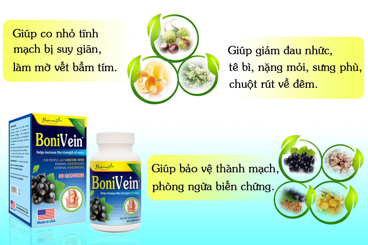 Công thức toàn diện của BoniVein +