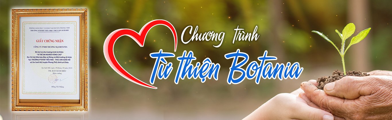 CÔNG TY BOTANIA TÀI TRỢ CHƯƠNG TRÌNH TỪ THIỆN “VÌ TRẺ EM NGHÈO VÙNG CAO”