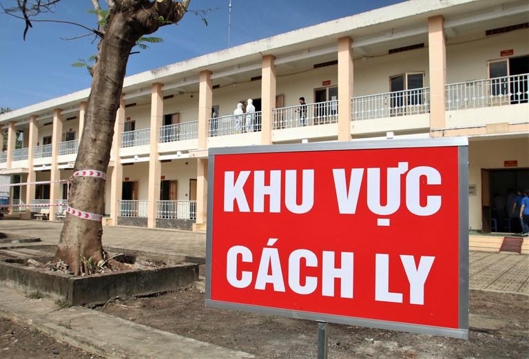 khu vực cách ly bệnh nhân 