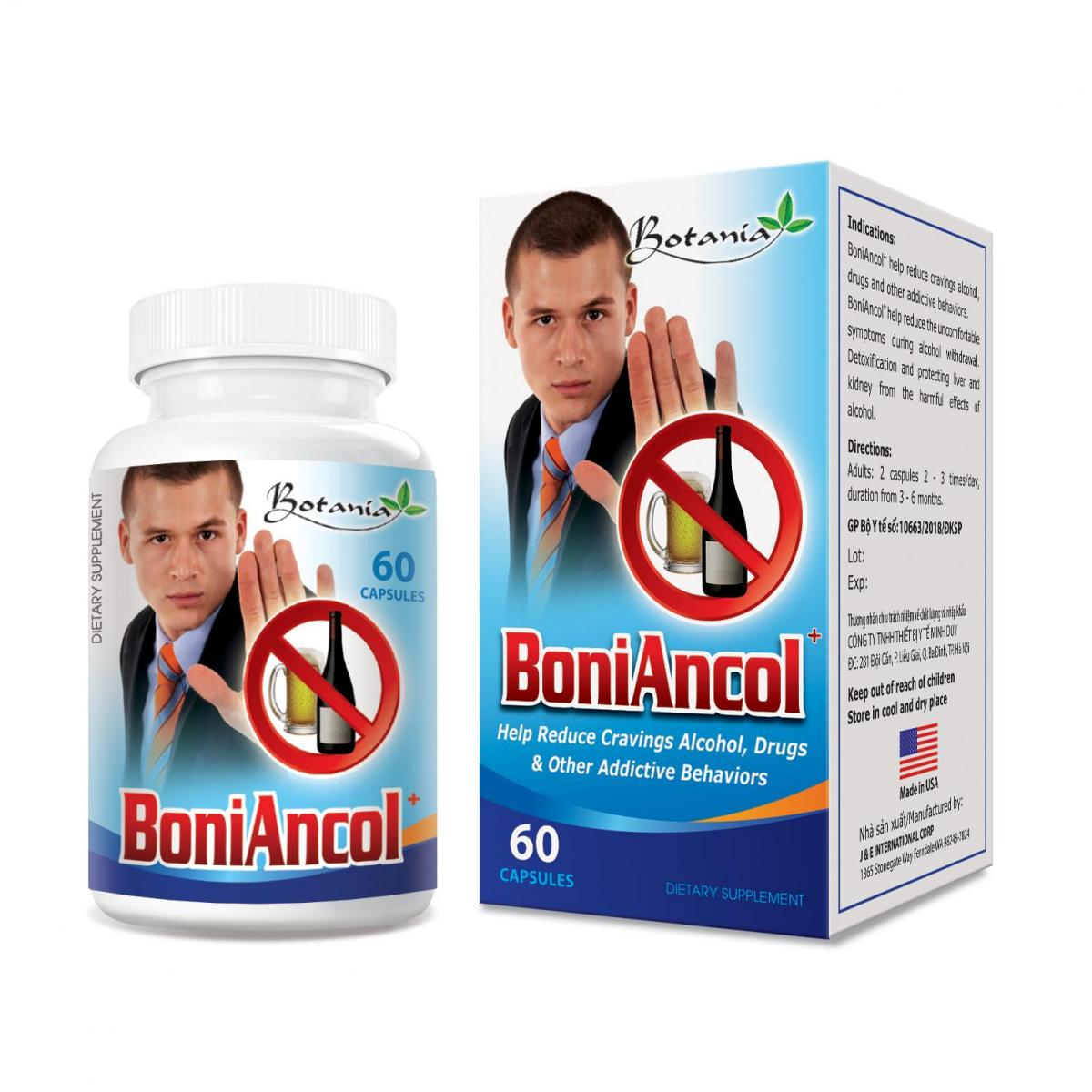 Sản phẩm BoniAncol+ của Mỹ.