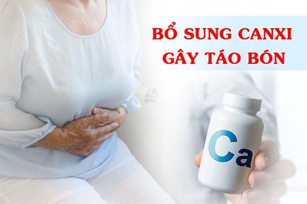 Người già bị táo bón khi bổ sung canxi phải làm sao?