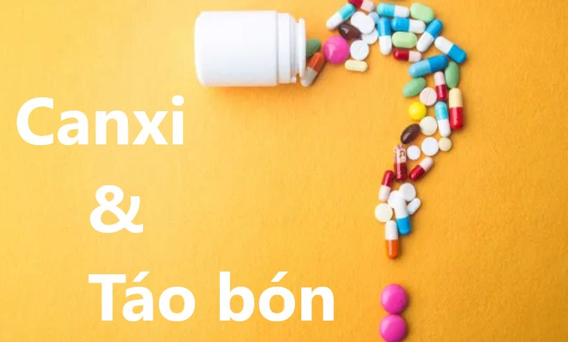 Vì sao khi bổ sung canxi bị táo bón?