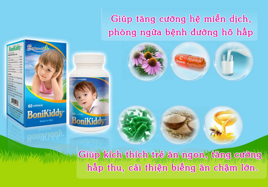 Công thức đột phá của sản phẩm BoniKiddy +