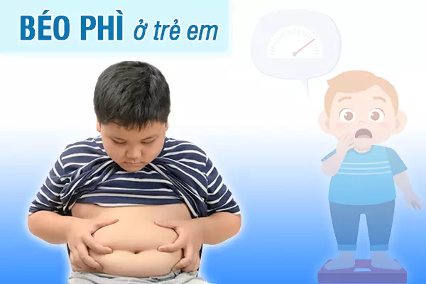 trẻ bị thừa cân, béo phì!