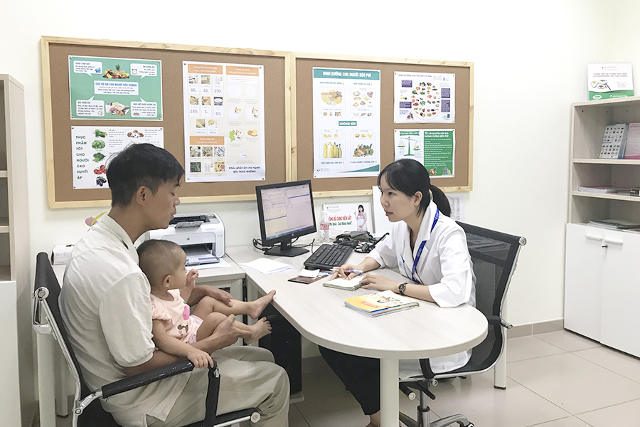Quy trình khám dinh dưỡng cho bé